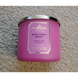 White Barn Black Cherry Merlot 3-Wick Candle